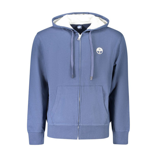 Blue Cotton Sweatshirt