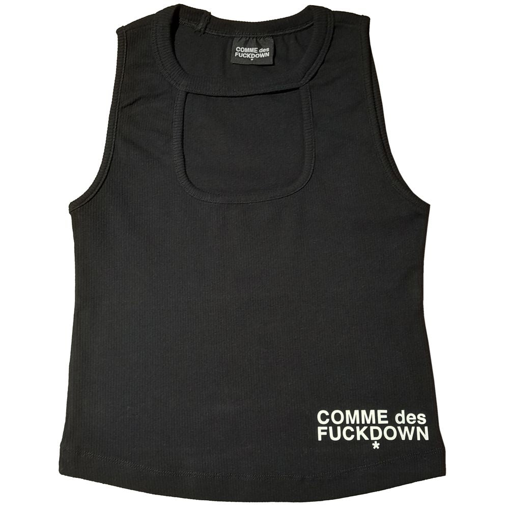 Black Cotton Women Top