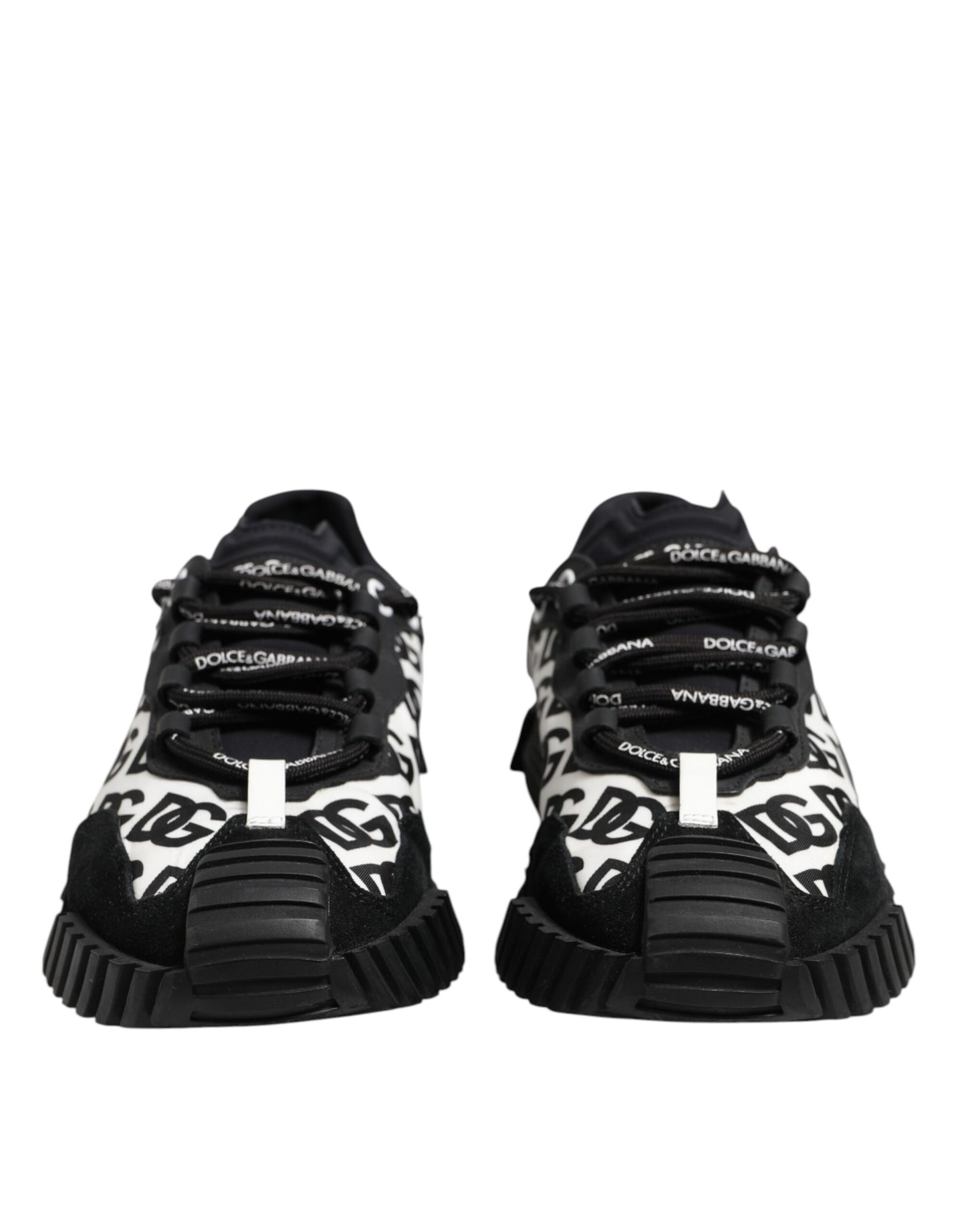 Black Logo Lace Up Low Top NS1 Sneakers Shoes