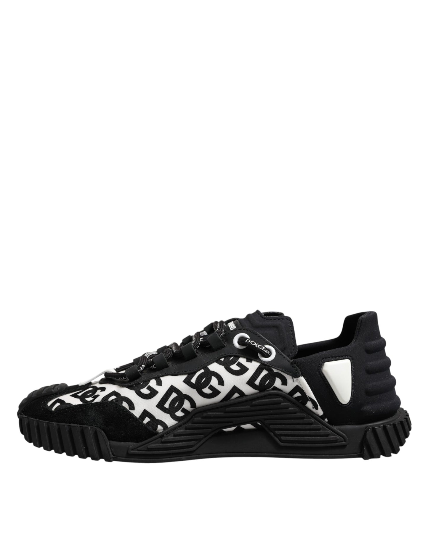 Black Logo Lace Up Low Top NS1 Sneakers Shoes