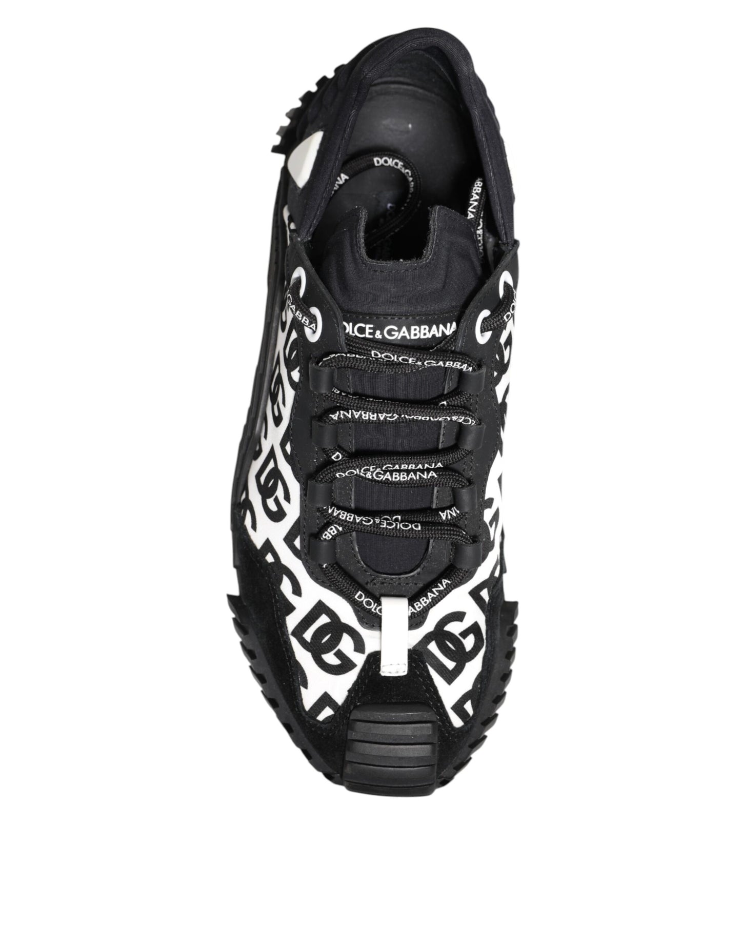 Black Logo Lace Up Low Top NS1 Sneakers Shoes