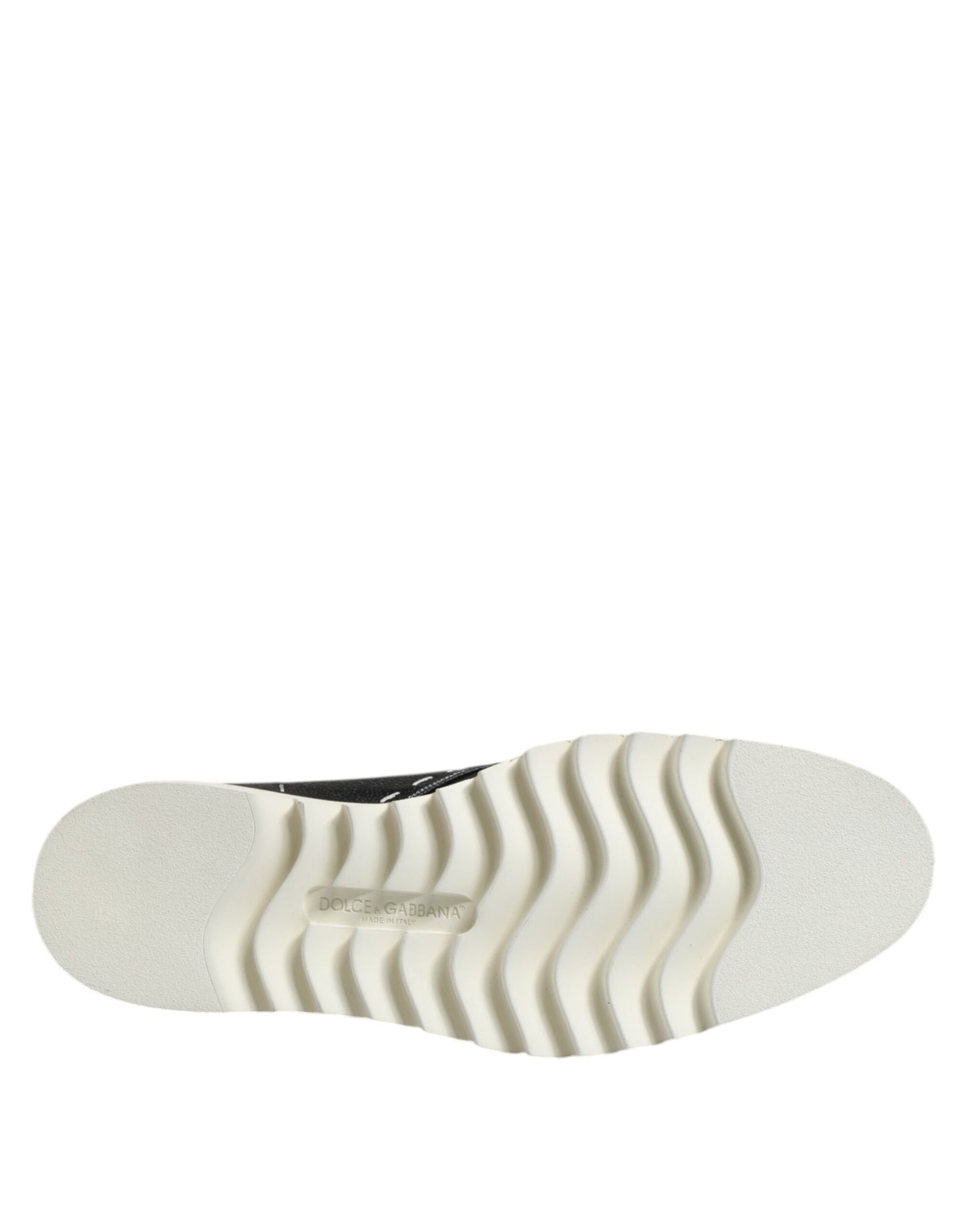 Black White Leather Ankle Boots Shoes