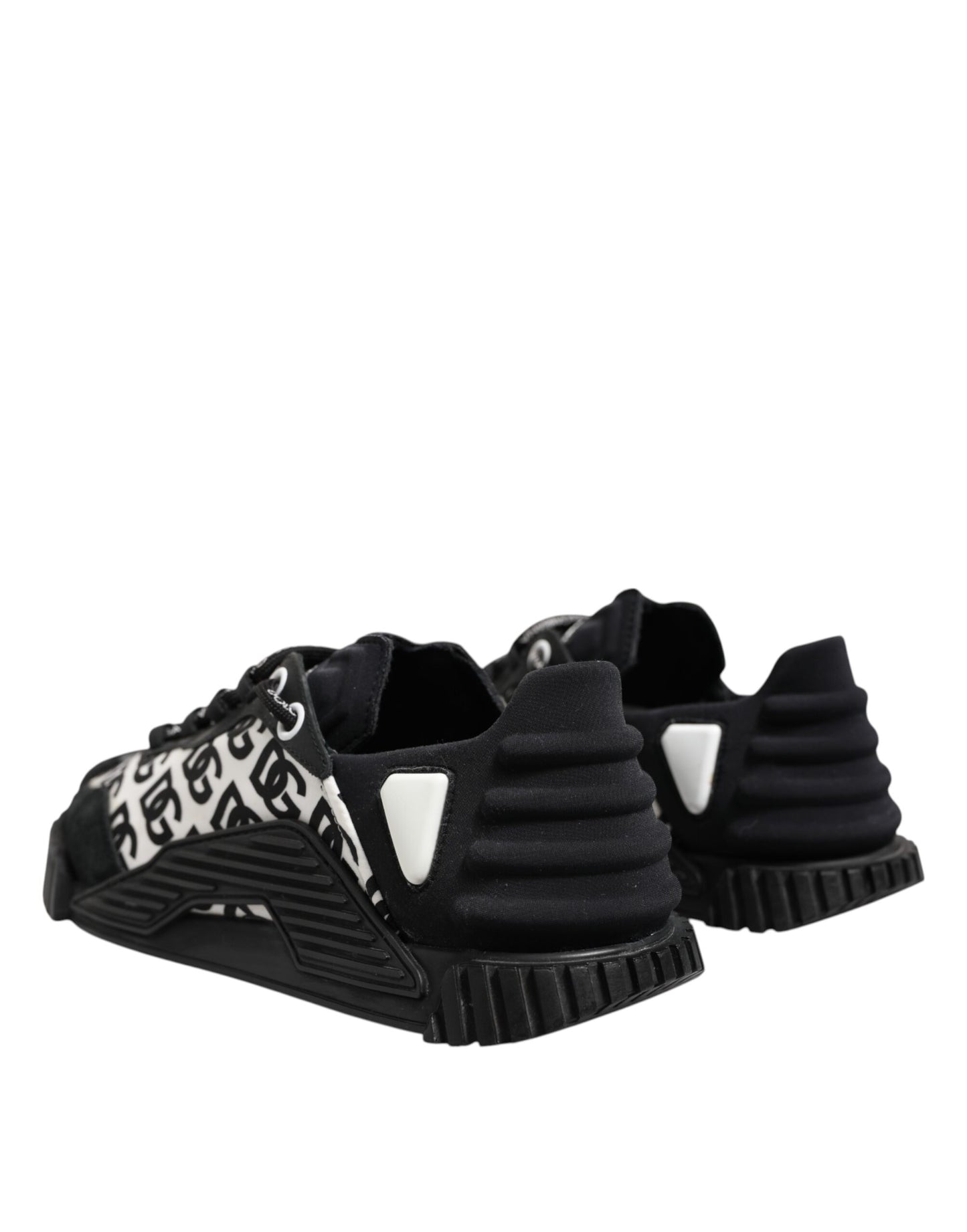 Black Logo Lace Up Low Top NS1 Sneakers Shoes