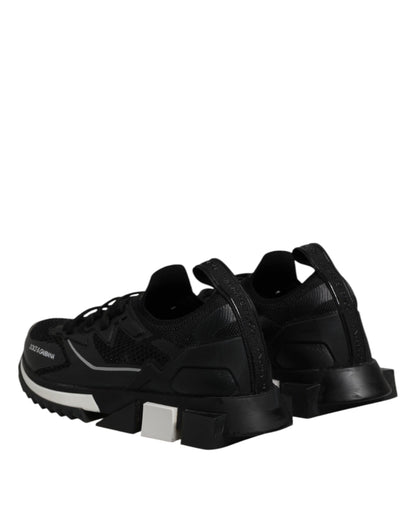Black SORRENTO Sport Stretch Sneakers Shoes