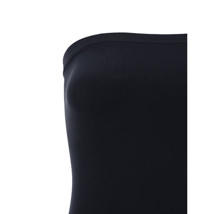 Black Cotton Casual Dress