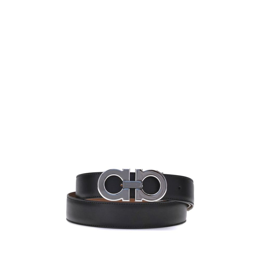 Black Calf Leather Bos Taurus Regular Belt