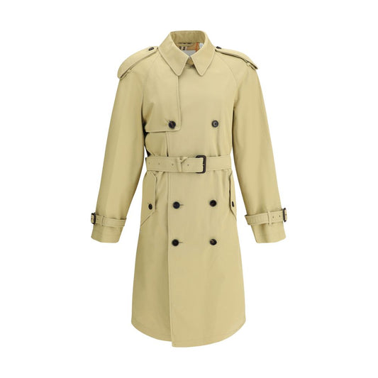 Beige Cotton Coat