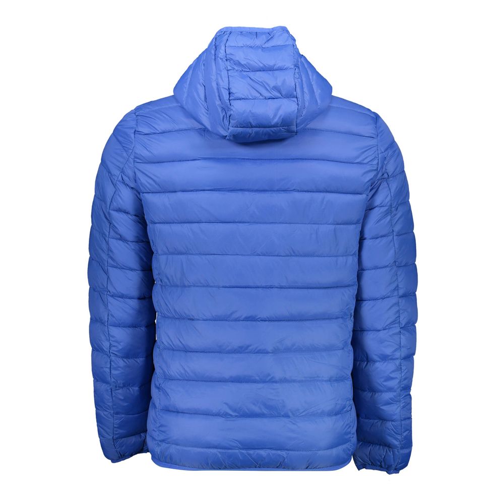 Blue Polyamide Jackets & Coat
