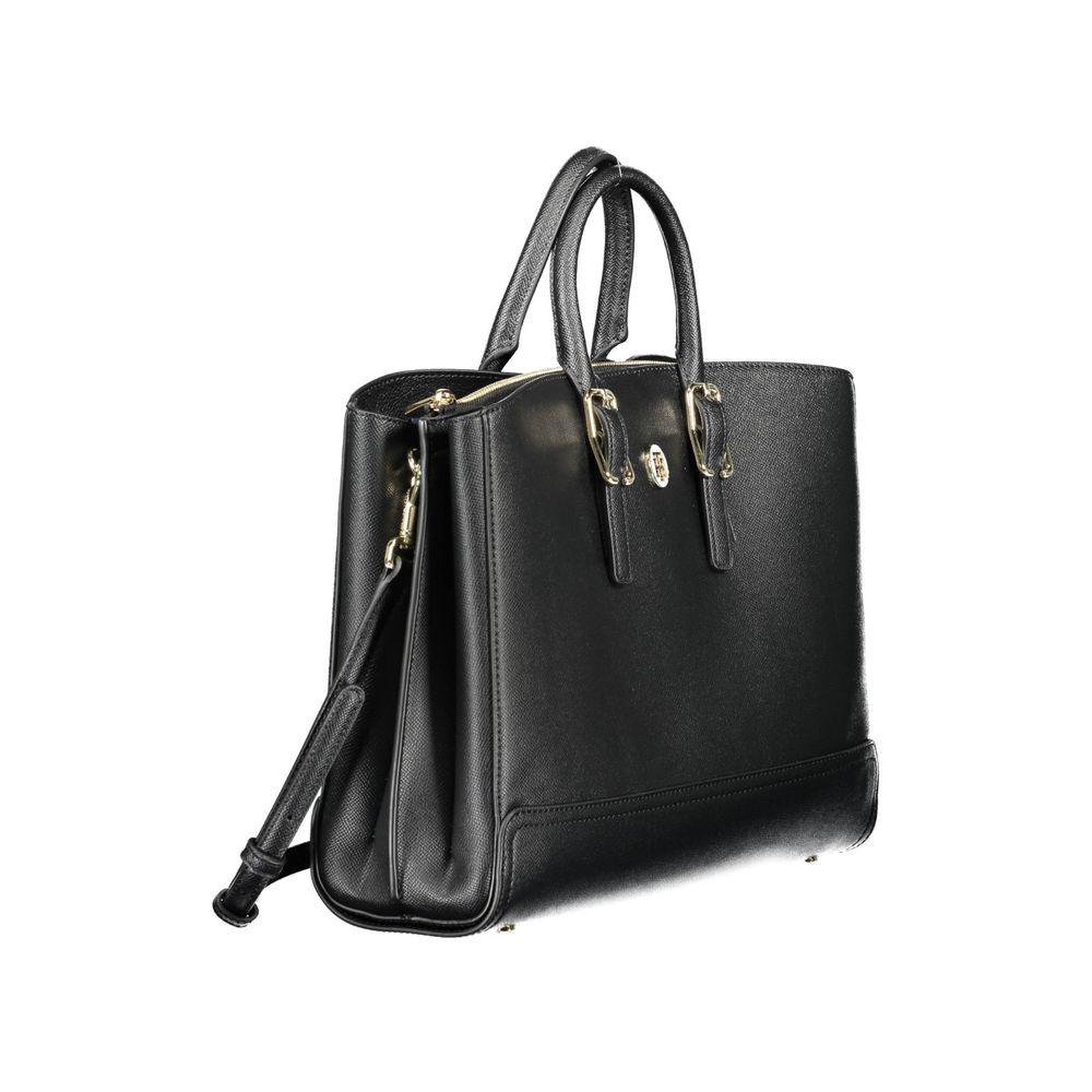 Black Polyethylene Handbag