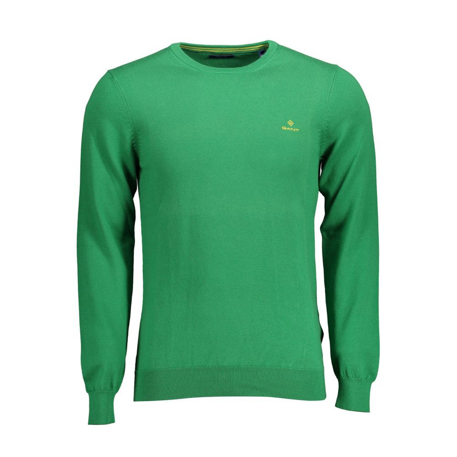 Green Cotton Sweater