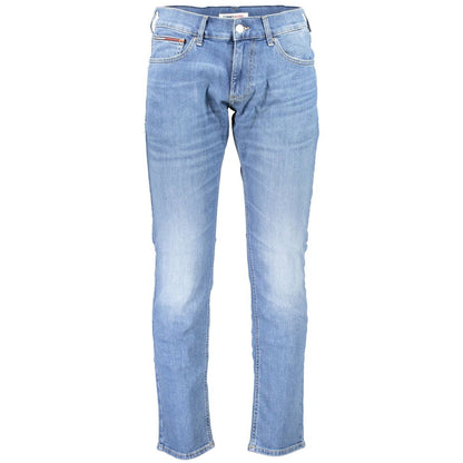 Blue Cotton Jeans Denim