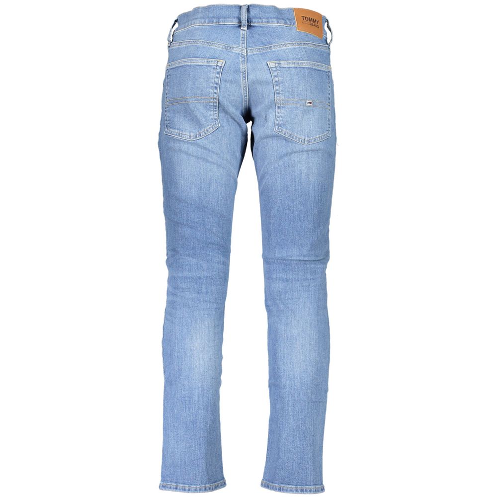 Blue Cotton Jeans Denim