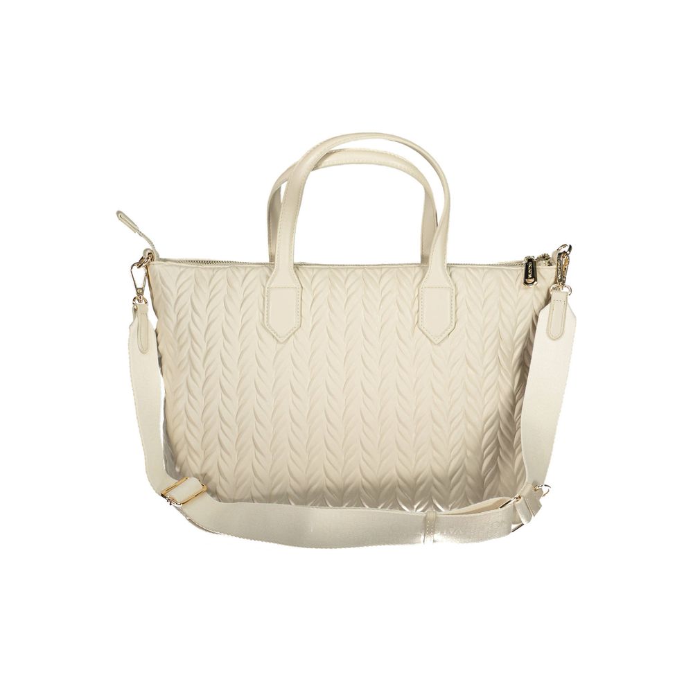 White Polyethylene Handbag