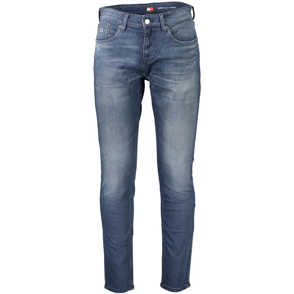 Blue Cotton Jeans Denim