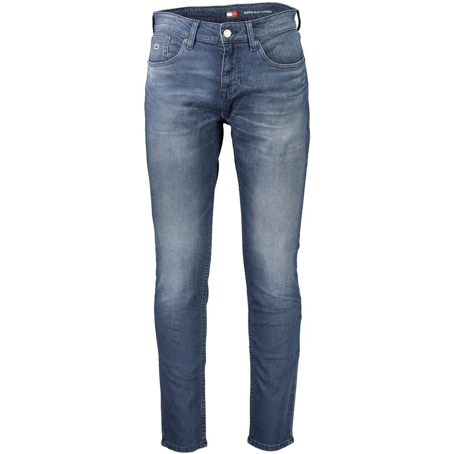 Blue Cotton Jeans Denim