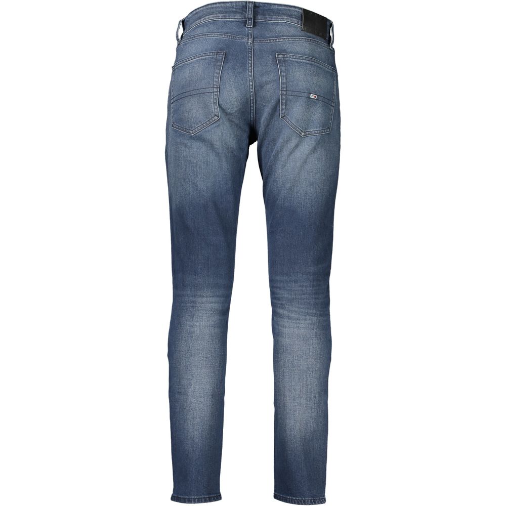 Blue Cotton Jeans Denim