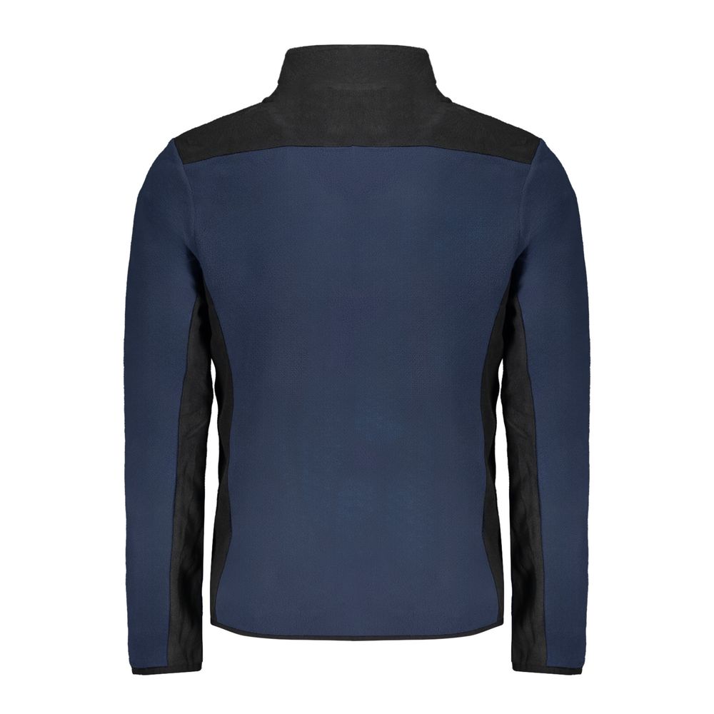 Blue Polyester Sweatshirt