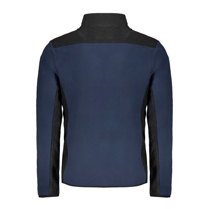 Blue Polyester Sweatshirt
