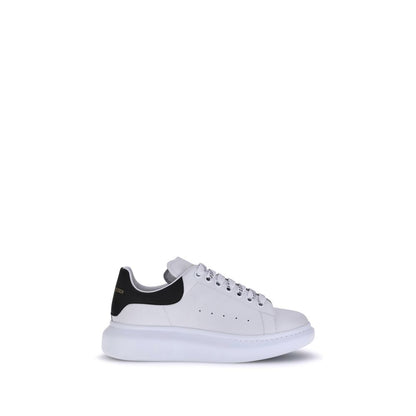 White Calf Leather Bos Taurus Platform Sneakers