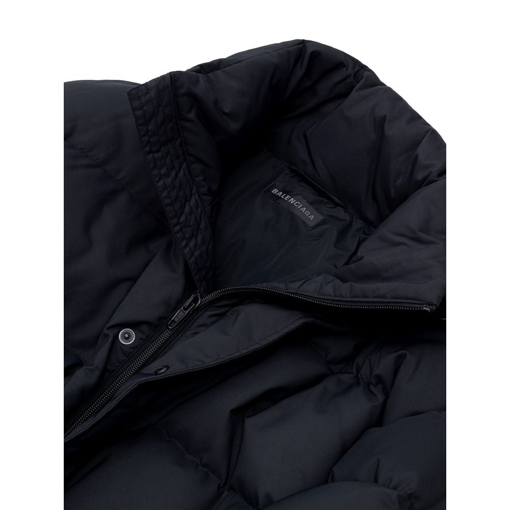 Black Polyamide Jackets & Coat
