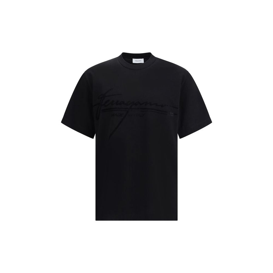 Black Cotton T-Shirt