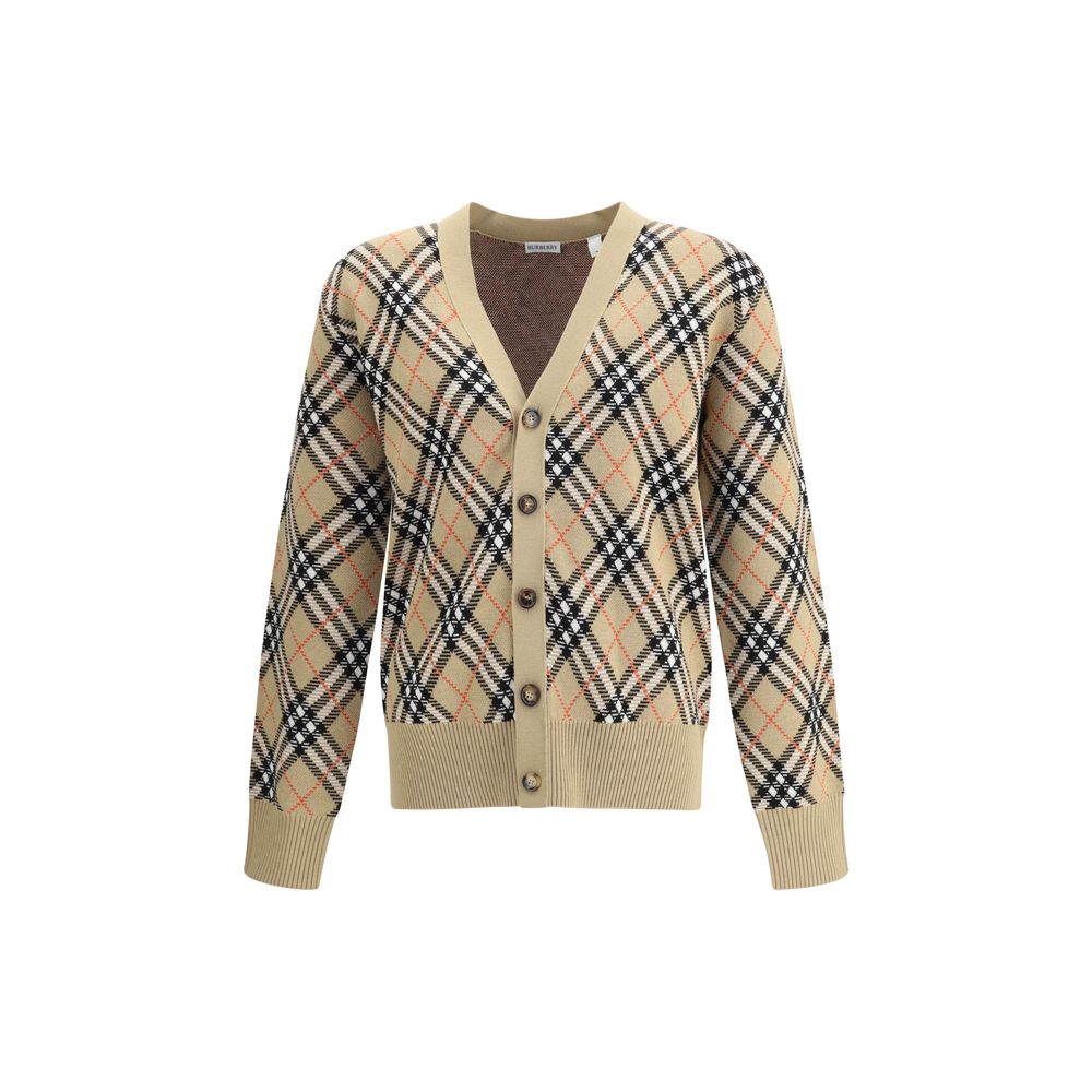 Beige Wool Cardigan