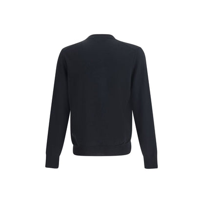 Black Wool Sweatshirt