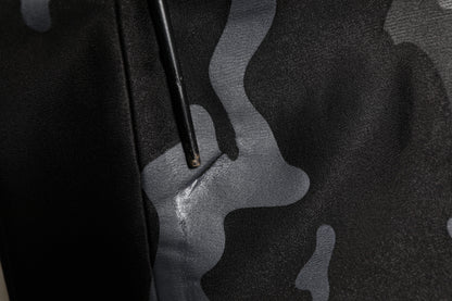 Black Camouflage Pullover Sweatshirt Sweater