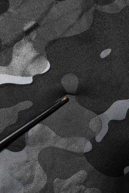 Black Camouflage Pullover Sweatshirt Sweater