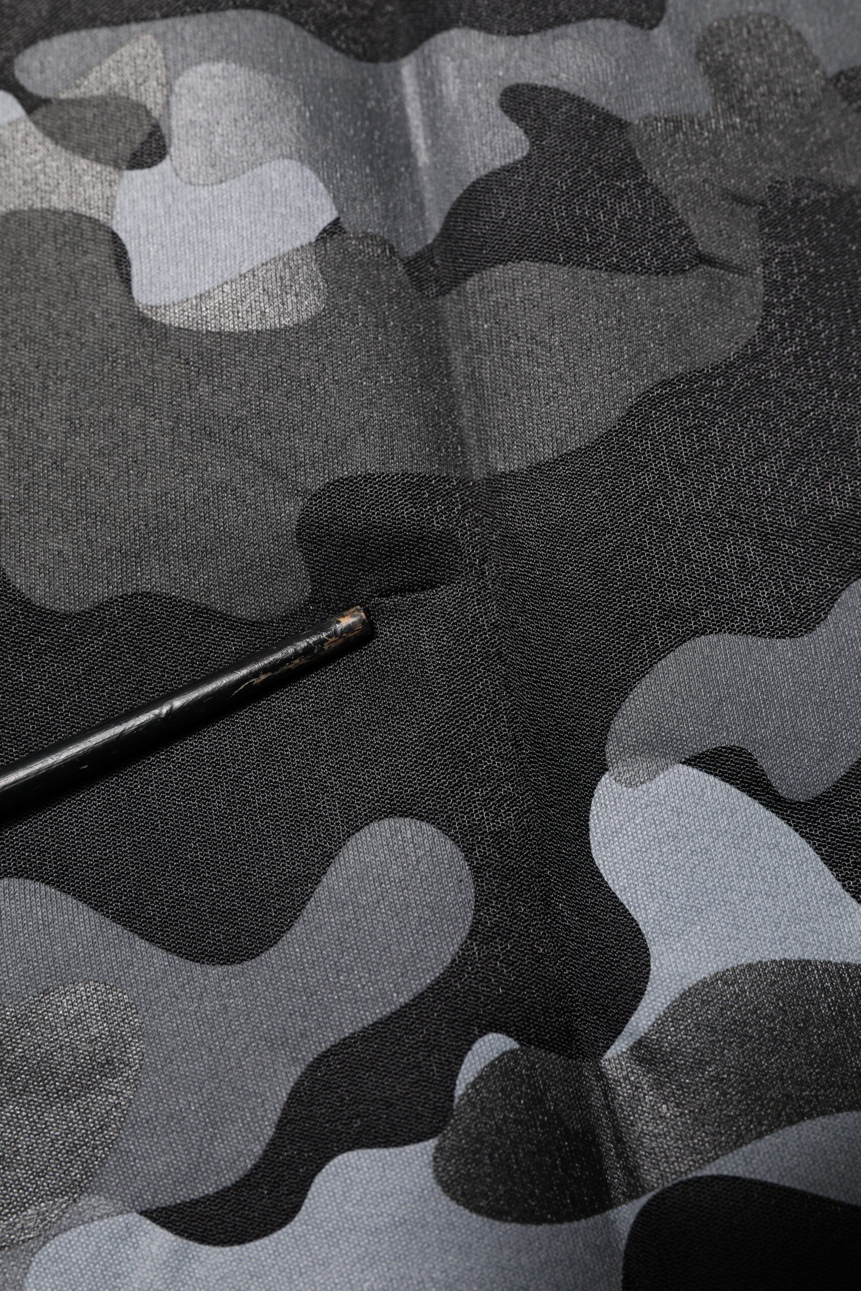 Black Camouflage Pullover Sweatshirt Sweater