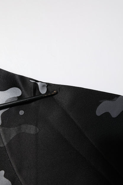 Black Camouflage Pullover Sweatshirt Sweater