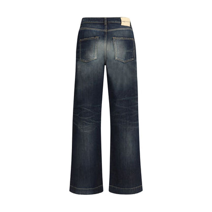 Blue Cotton Jeans Denim