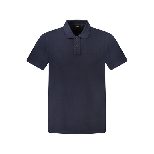 Blu Cotton Men Polo