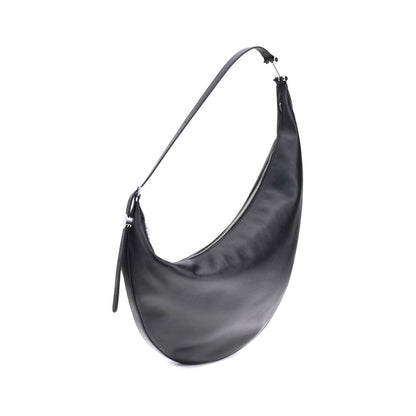 Black Calf Leather Bos Taurus Shoulder Bag