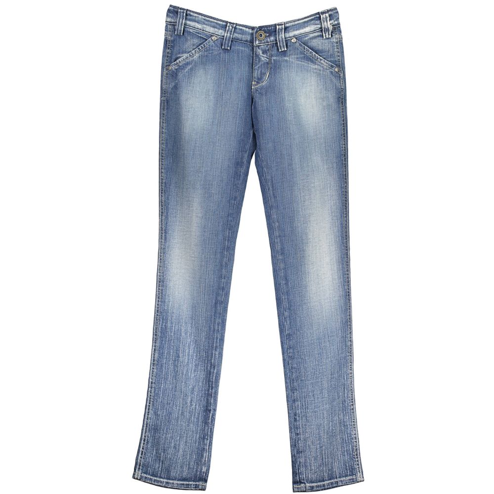 Blue Cotton Women's Jean