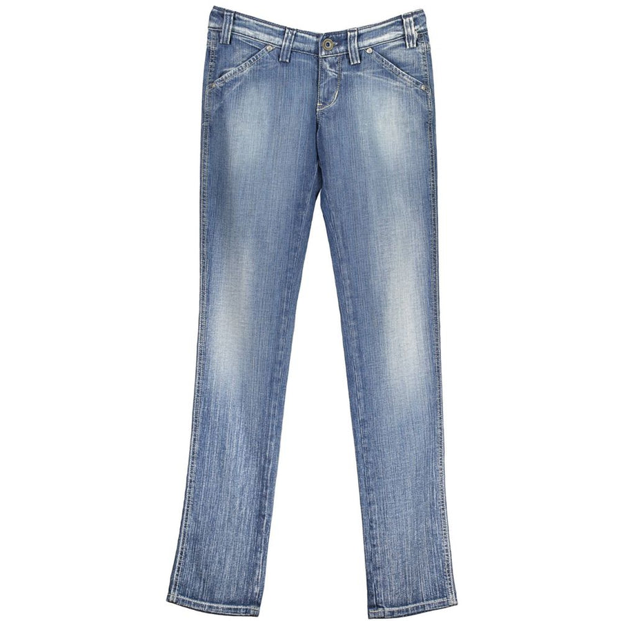 Blue Cotton Women's Jean