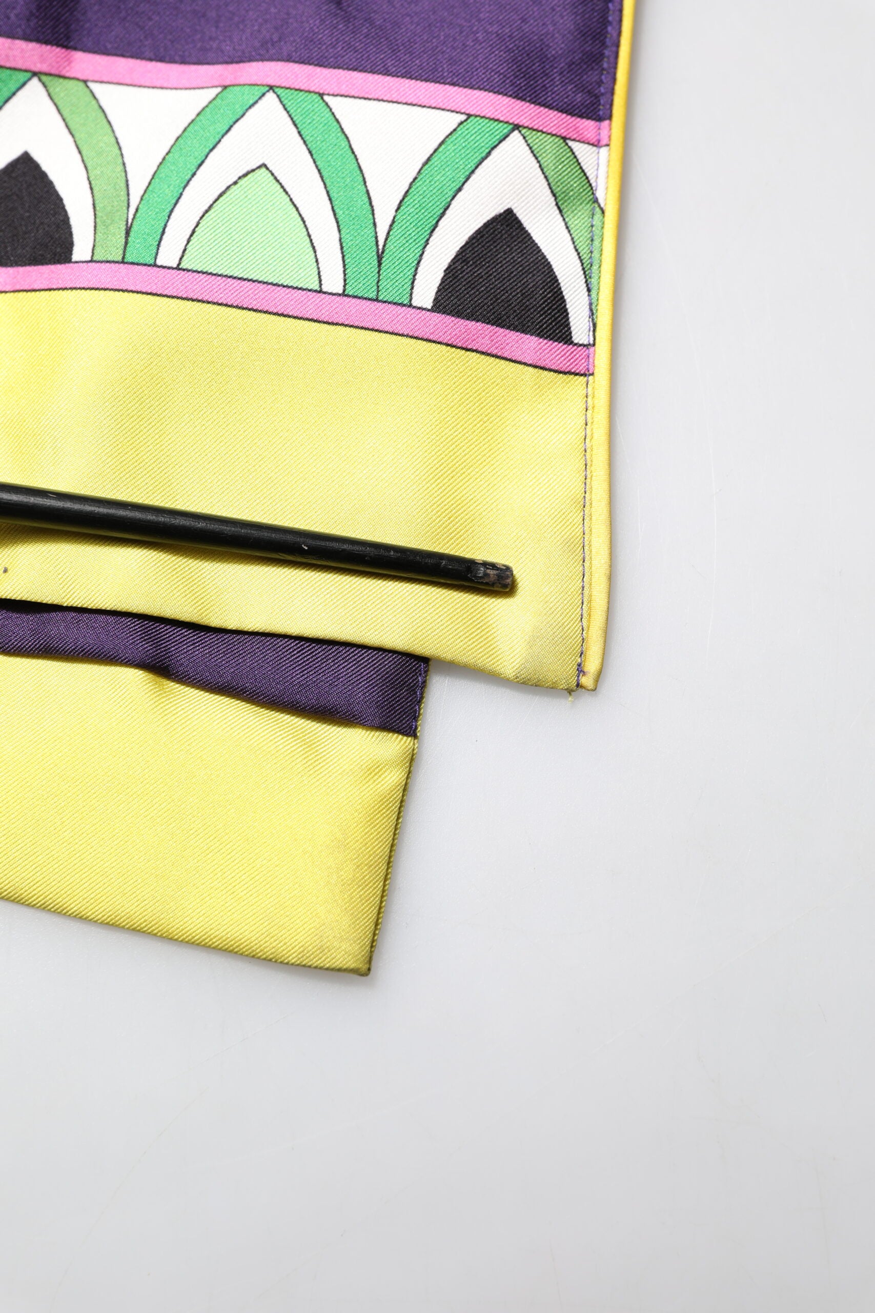 Blue Floral Print Silk Long Sleeves Wrap Robe