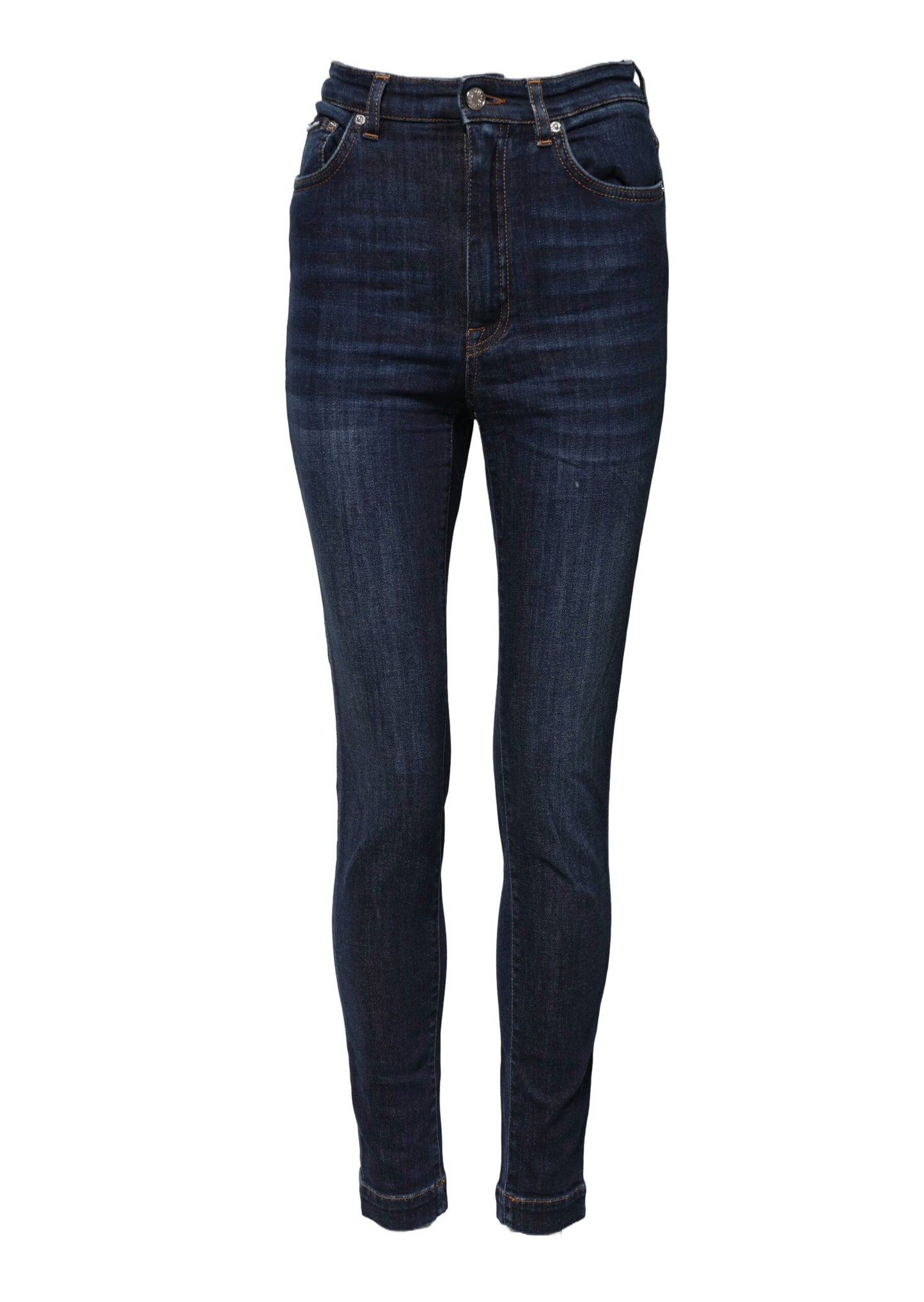 Blue GRACE High Waist Skinny Denim Jeans