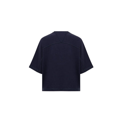 Blue Cotton T-Shirt