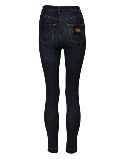 Blue GRACE High Waist Skinny Denim Jeans
