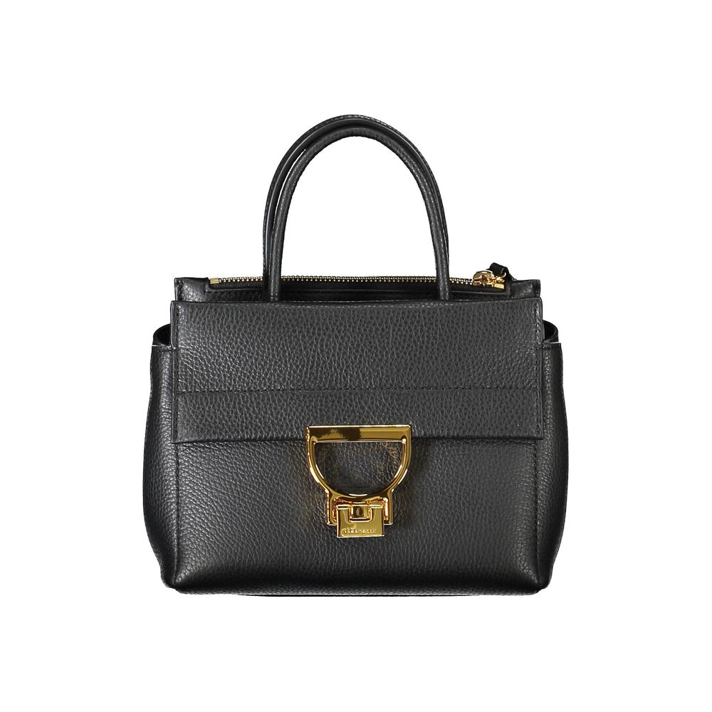 Black Leather Handbag