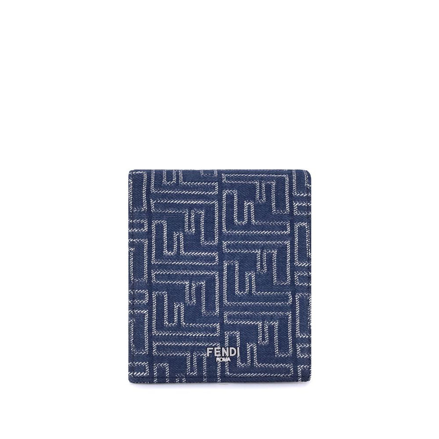 Blue Fabric Wallet