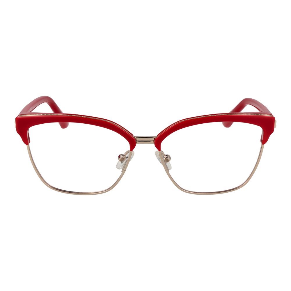 Red Stainless Steel Glasses (Frames)