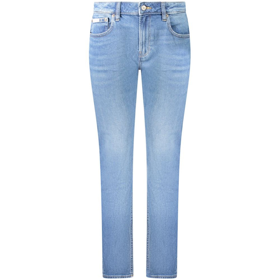 Blue Cotton Women's Slim Jean