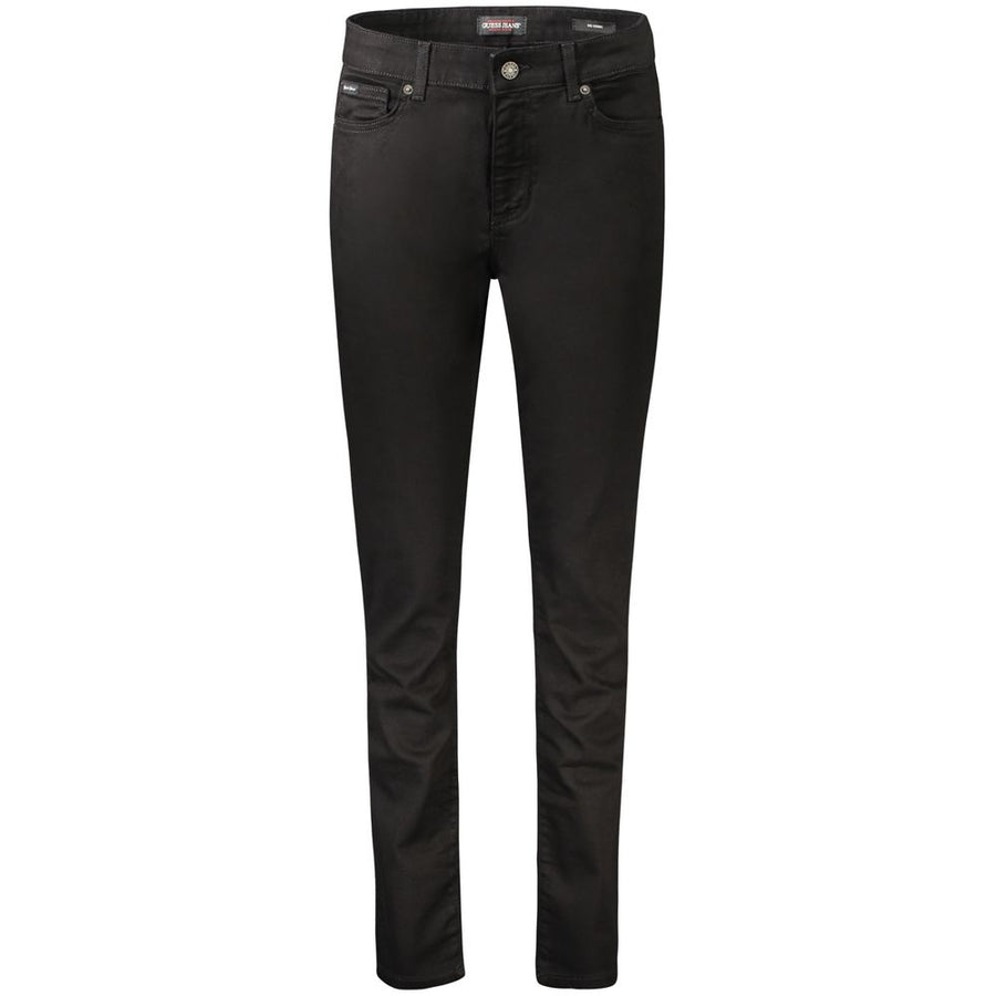 Black Cotton Women Jeans