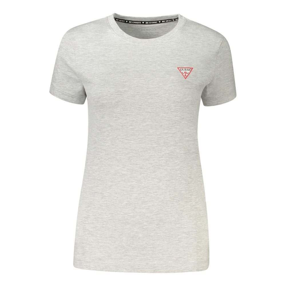 Gray Cotton T-Shirt