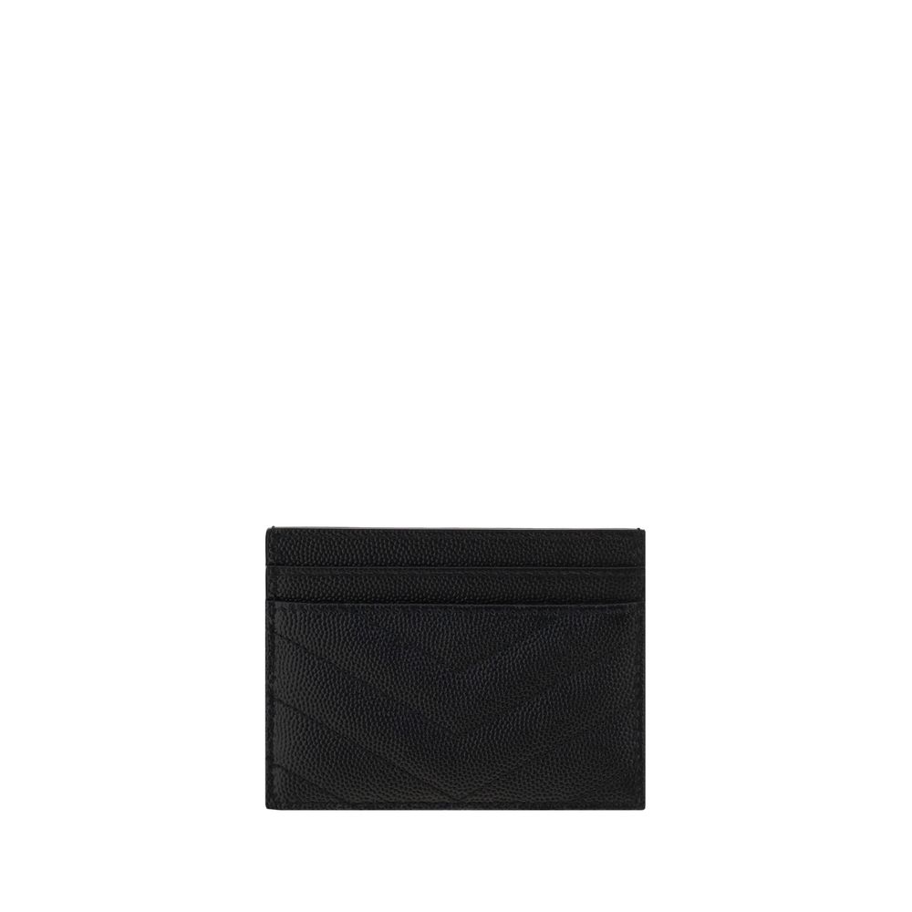 Black Calf Leather Bos Taurus Cardholder
