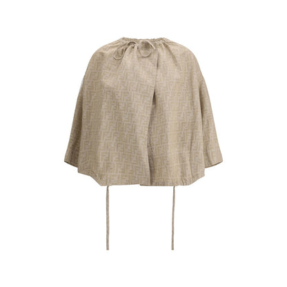 Beige Cotton Cloacks