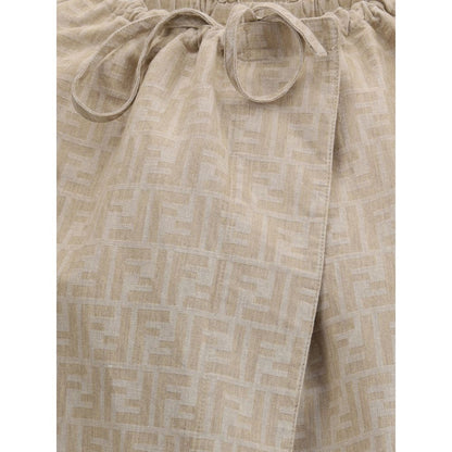 Beige Cotton Cloacks