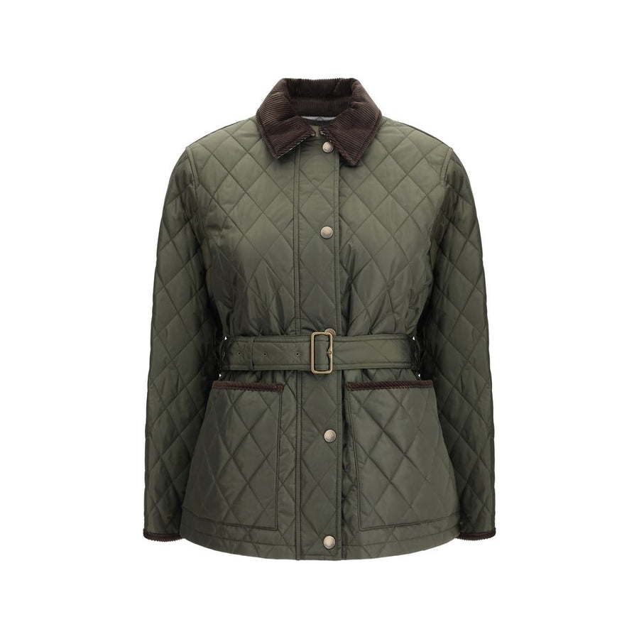 Green Polyamide Coat